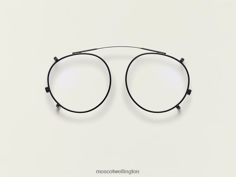 CLIPZEN W/ BLUE LIGHT FILTERMoscot Matte Black Glasses B600J905