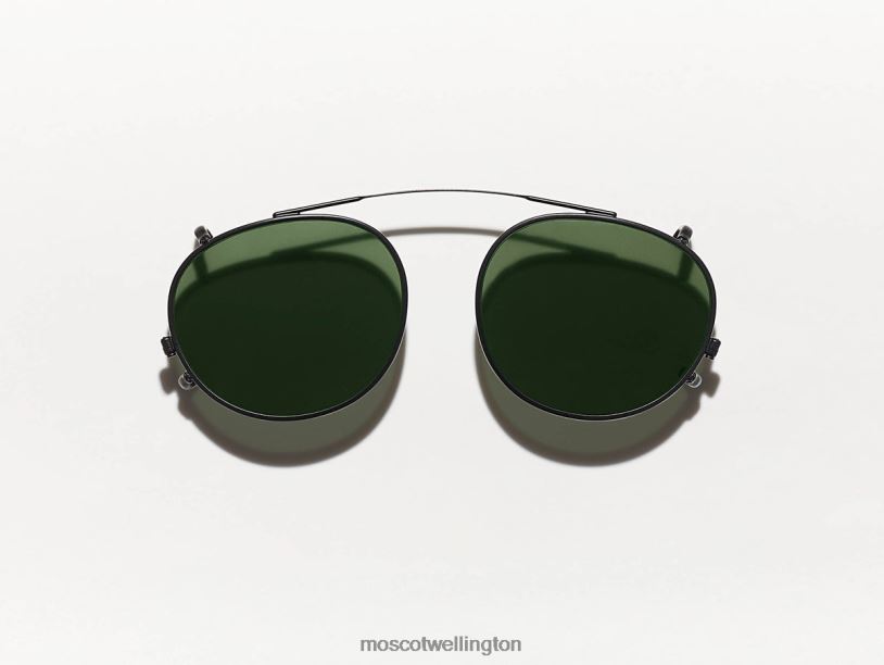 FRANKIE CLIPMoscot Matte Black Glasses B600J860