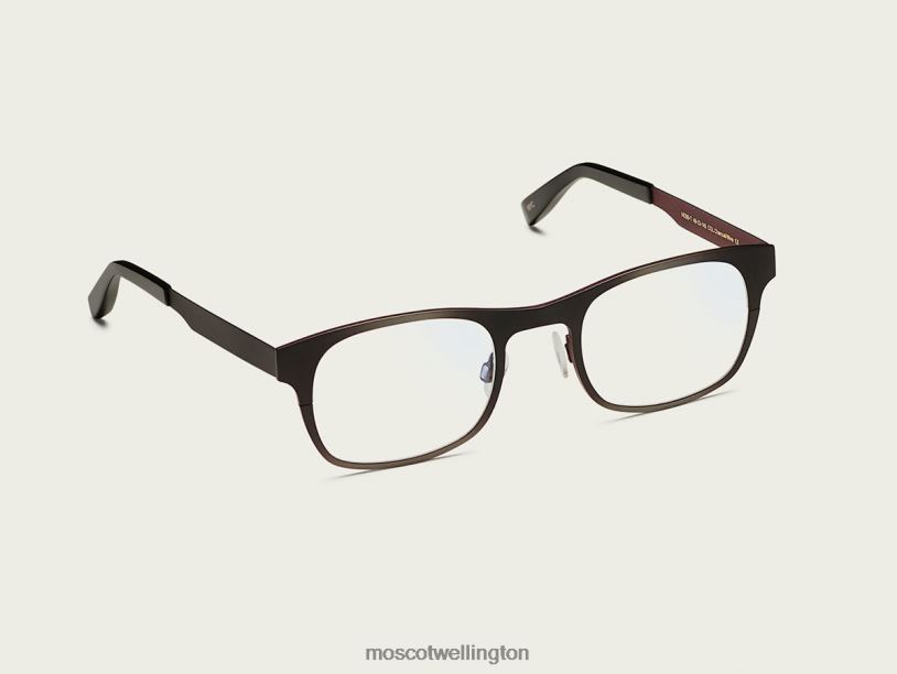 NEBB-T W/ BLUE LIGHT FILTERMoscot Charcoal/Wine Glasses B600J891