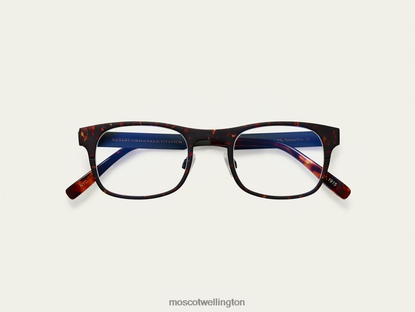 NEBB-T W/ BLUE LIGHT FILTERMoscot Tortoise/Pine Glasses B600J892