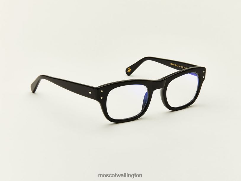 NEBB W/ BLUE LIGHT FILTERMoscot Matte Black Glasses B600J890