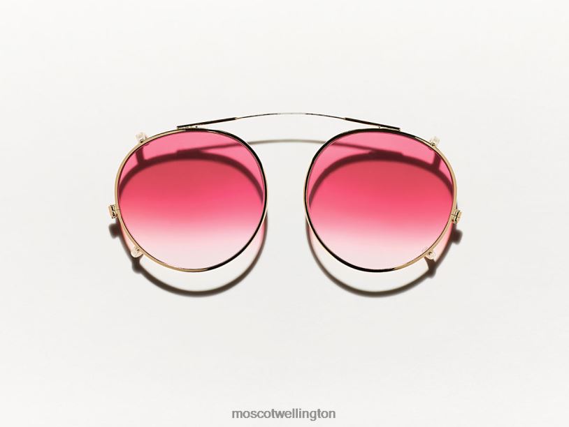 CLIPZEN GOLD WITH CUSTOM MADE TINTSMoscot Big Apple Fade Eyeglasses B600J823