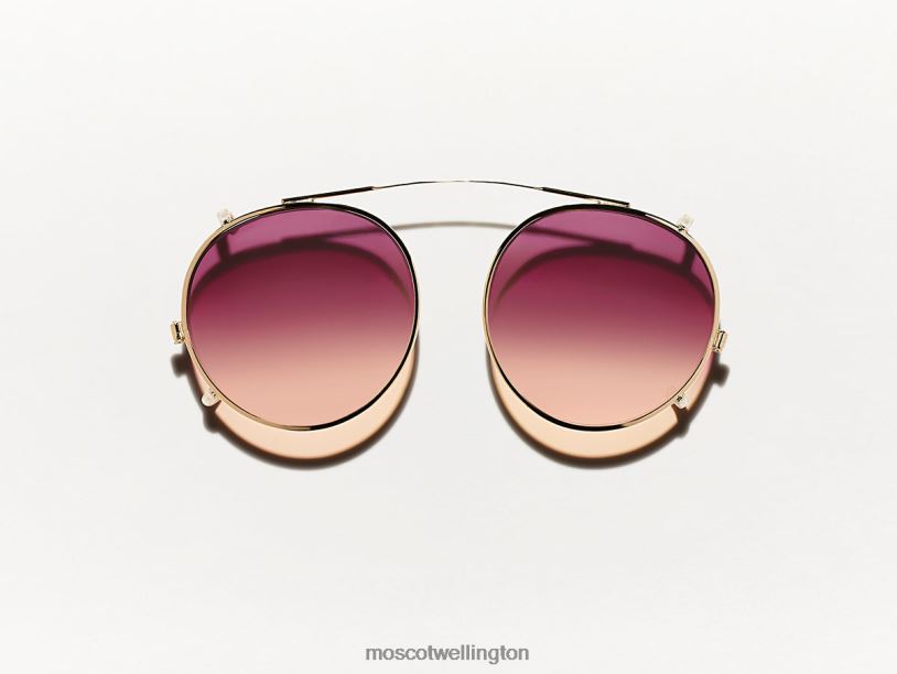 CLIPZEN GOLD WITH CUSTOM MADE TINTSMoscot City Lights Eyeglasses B600J806