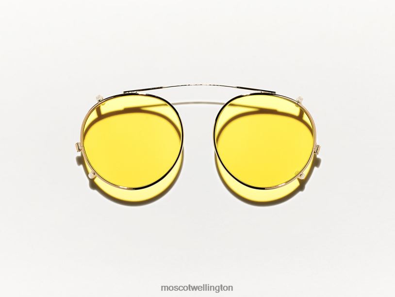 CLIPZEN GOLD WITH CUSTOM MADE TINTSMoscot Mellow Yellow Eyeglasses B600J820