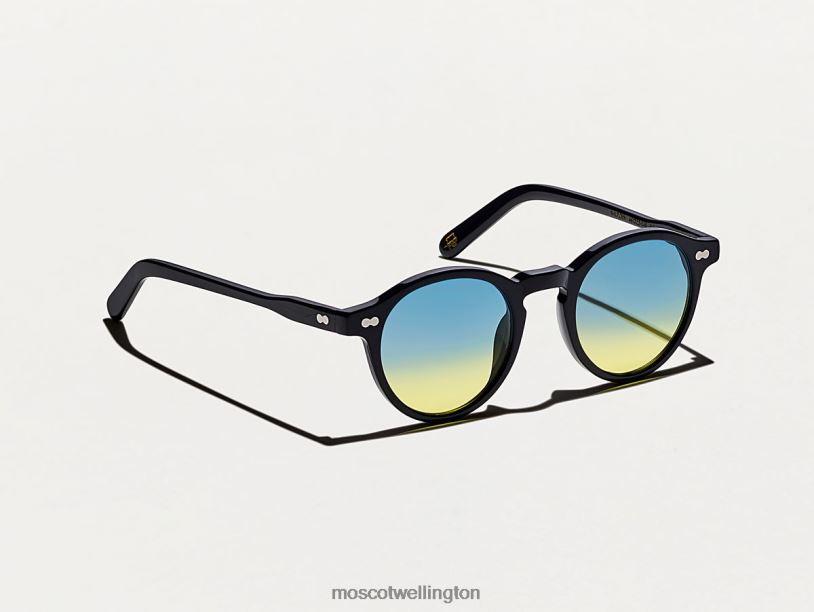 MILTZEN BLACK WITH CUSTOM MADE TINTSMoscot Aqua Sunrise Eyeglasses B600J839