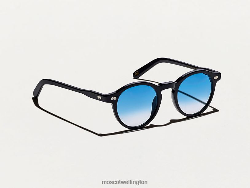 MILTZEN BLACK WITH CUSTOM MADE TINTSMoscot Broadway Blue Fade Eyeglasses B600J826
