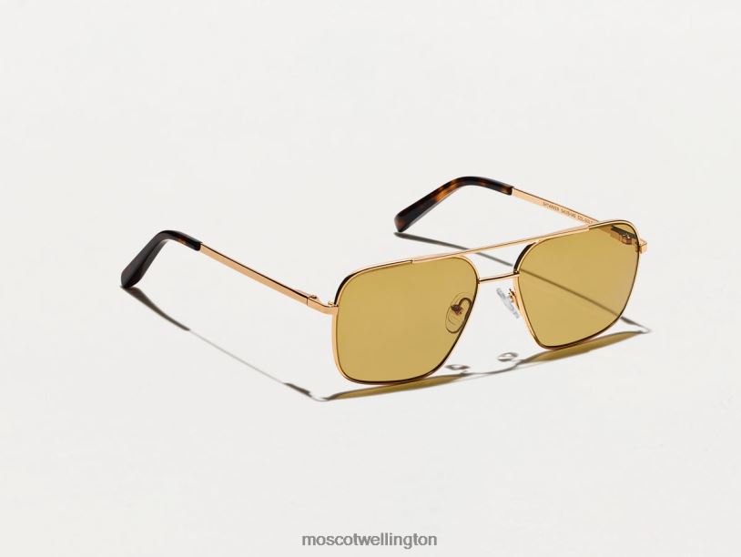 SHTARKER GOLD WITH CUSTOM MADE TINTSMoscot Amber Eyeglasses B600J784