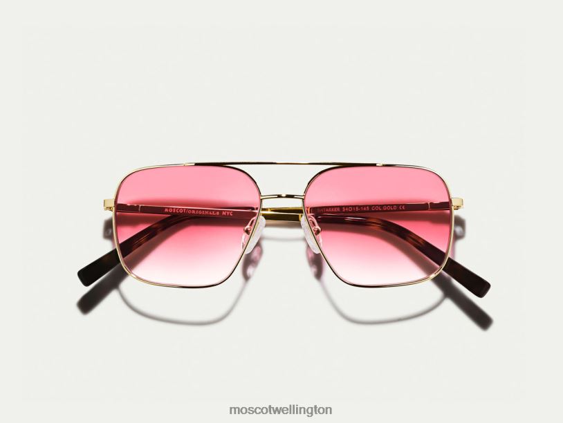 SHTARKER GOLD WITH CUSTOM MADE TINTSMoscot Big Apple Fade Eyeglasses B600J776