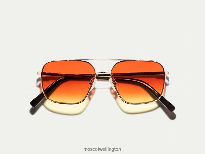 SHTARKER GOLD WITH CUSTOM MADE TINTSMoscot Candy Corn Eyeglasses B600J772