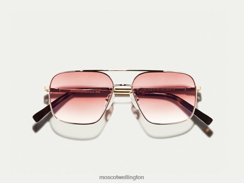 SHTARKER GOLD WITH CUSTOM MADE TINTSMoscot Root Beer Fade Eyeglasses B600J774