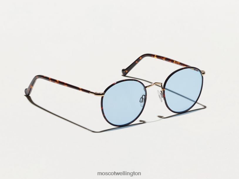 ZEV TORTOISE WITH CUSTOM MADE TINTSMoscot Bel Air Blue Eyeglasses B600J802
