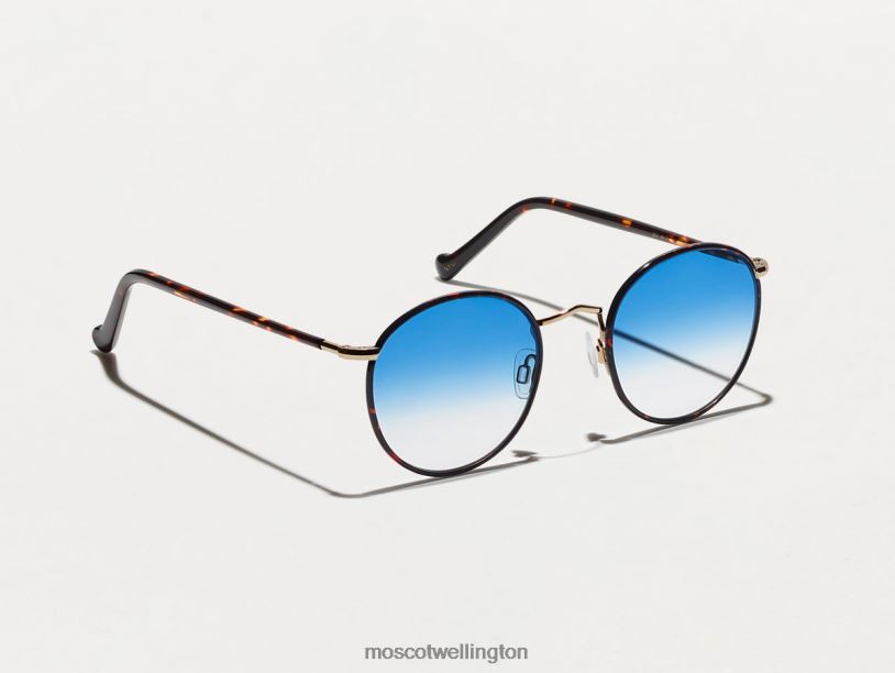 ZEV TORTOISE WITH CUSTOM MADE TINTSMoscot Broadway Blue Fade Eyeglasses B600J801
