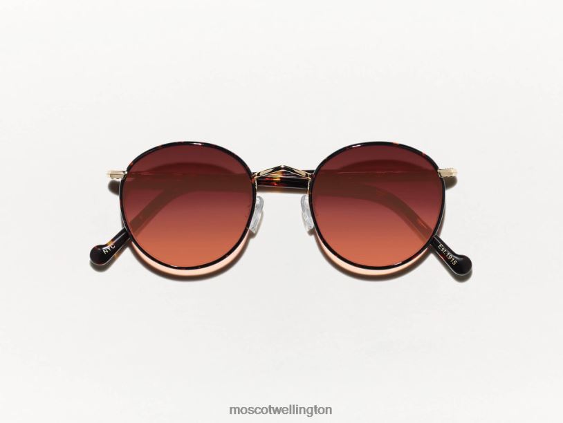 ZEV TORTOISE WITH CUSTOM MADE TINTSMoscot Cabernet Eyeglasses B600J798