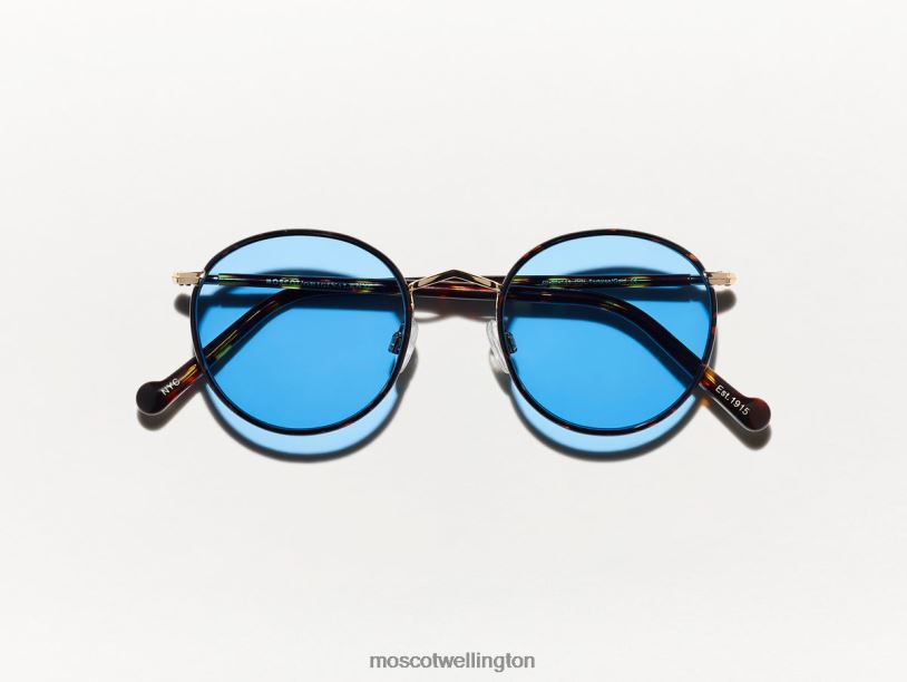 ZEV TORTOISE WITH CUSTOM MADE TINTSMoscot Celebrity Blue Eyeglasses B600J800
