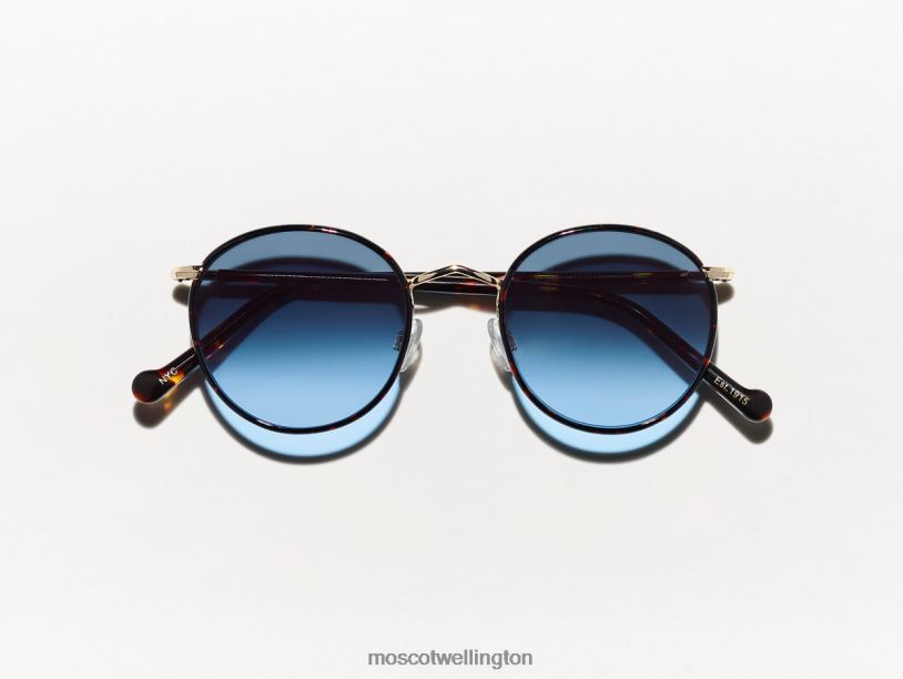ZEV TORTOISE WITH CUSTOM MADE TINTSMoscot Denim Blue Eyeglasses B600J799
