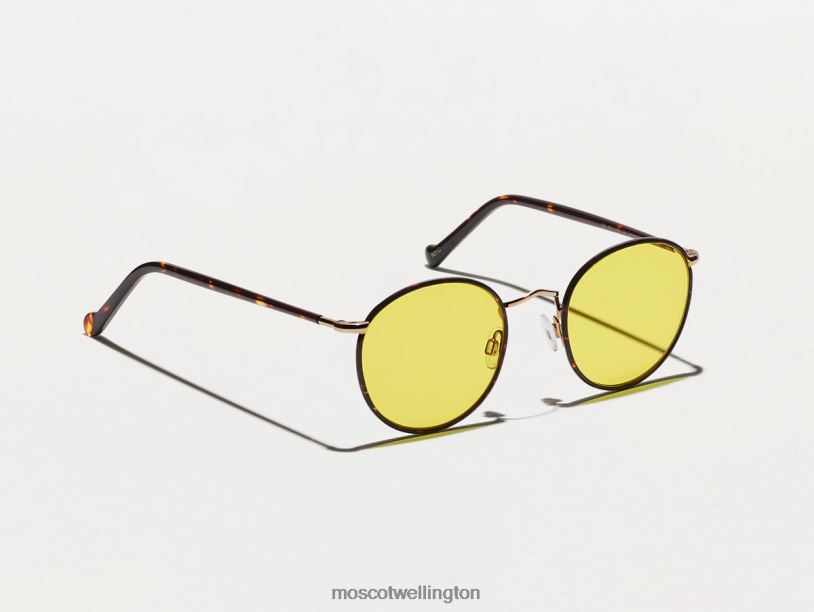 ZEV TORTOISE WITH CUSTOM MADE TINTSMoscot Mellow Yellow Eyeglasses B600J789
