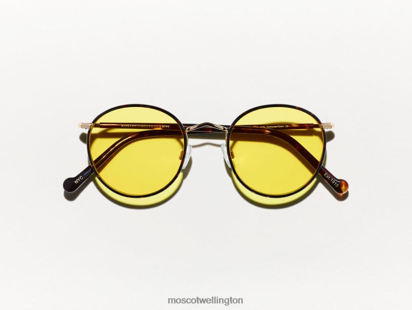 ZEV TORTOISE WITH CUSTOM MADE TINTSMoscot Mellow Yellow Eyeglasses B600J789