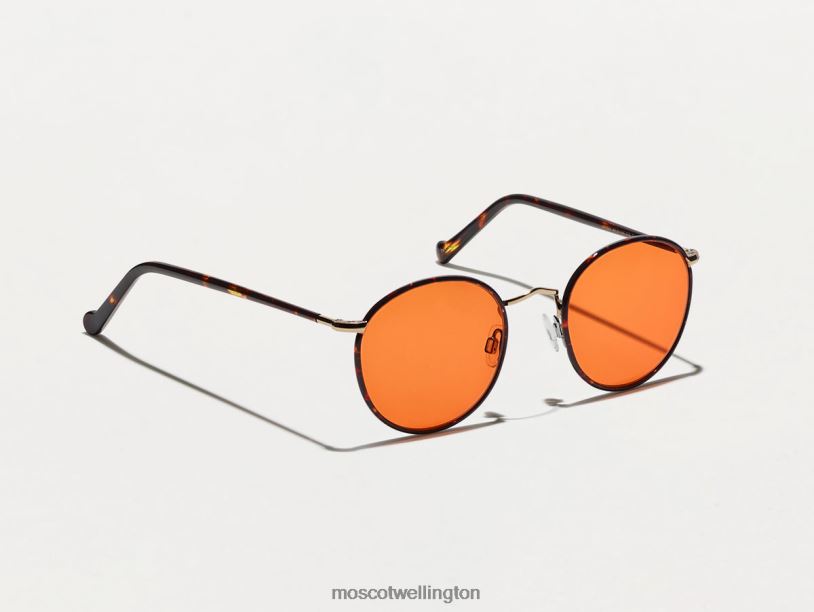 ZEV TORTOISE WITH CUSTOM MADE TINTSMoscot Woodstock Orange Eyeglasses B600J790