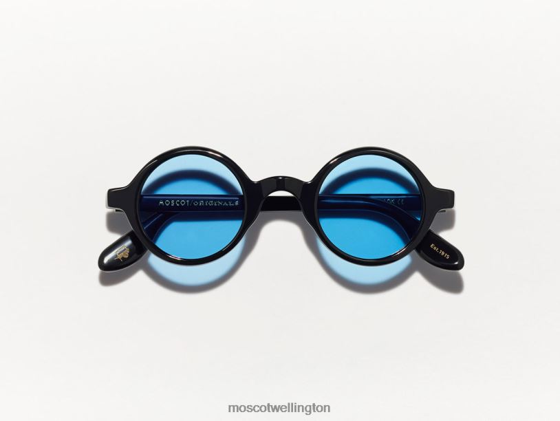 ZOLMAN BLACK WITH CUSTOM MADE TINTSMoscot Celebrity Blue Eyeglasses B600J845