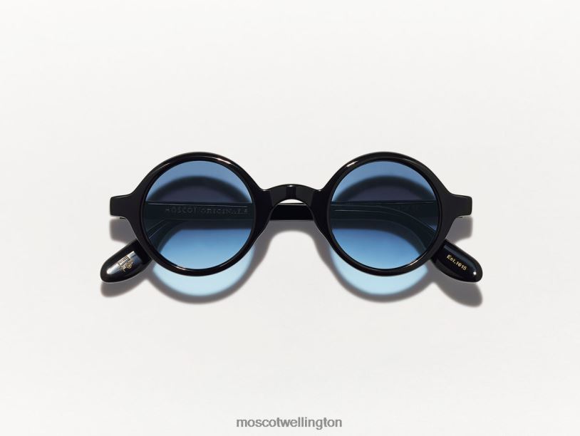 ZOLMAN BLACK WITH CUSTOM MADE TINTSMoscot Denim Blue Eyeglasses B600J846