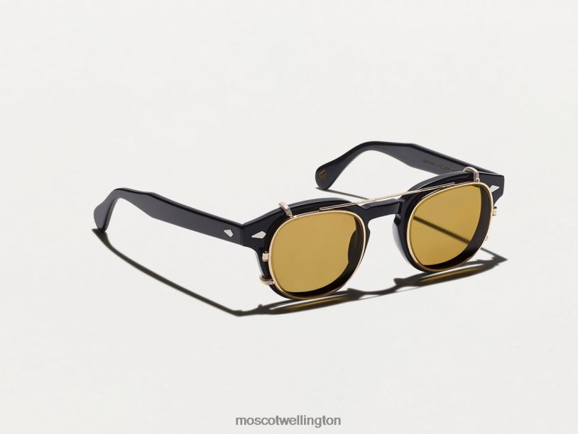 CLIPTOSH GOLD WITH CUSTOM MADE TINTSMoscot Amber Glasses B600J741