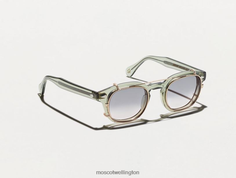 CLIPTOSH GOLD WITH CUSTOM MADE TINTSMoscot American Grey Fade Glasses B600J743