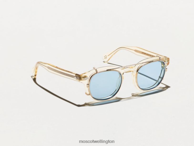 CLIPTOSH GOLD WITH CUSTOM MADE TINTSMoscot Bel Air Blue Glasses B600J734