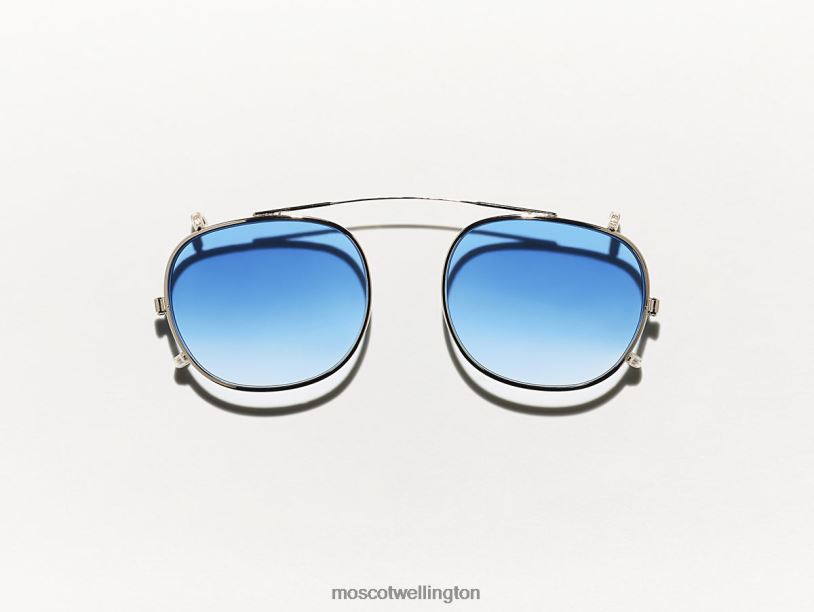 CLIPTOSH GOLD WITH CUSTOM MADE TINTSMoscot Broadway Blue Fade Glasses B600J738