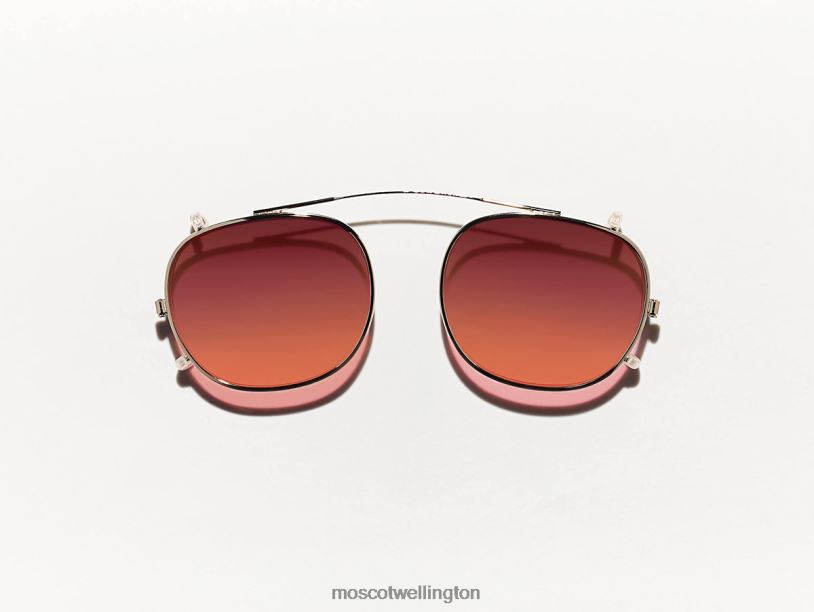 CLIPTOSH GOLD WITH CUSTOM MADE TINTSMoscot Cabernet Glasses B600J744