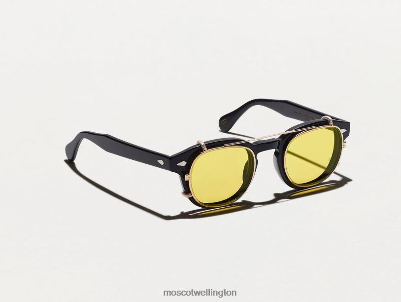 CLIPTOSH GOLD WITH CUSTOM MADE TINTSMoscot Mellow Yellow Glasses B600J750
