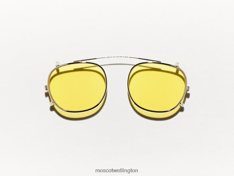 CLIPTOSH GOLD WITH CUSTOM MADE TINTSMoscot Mellow Yellow Glasses B600J750