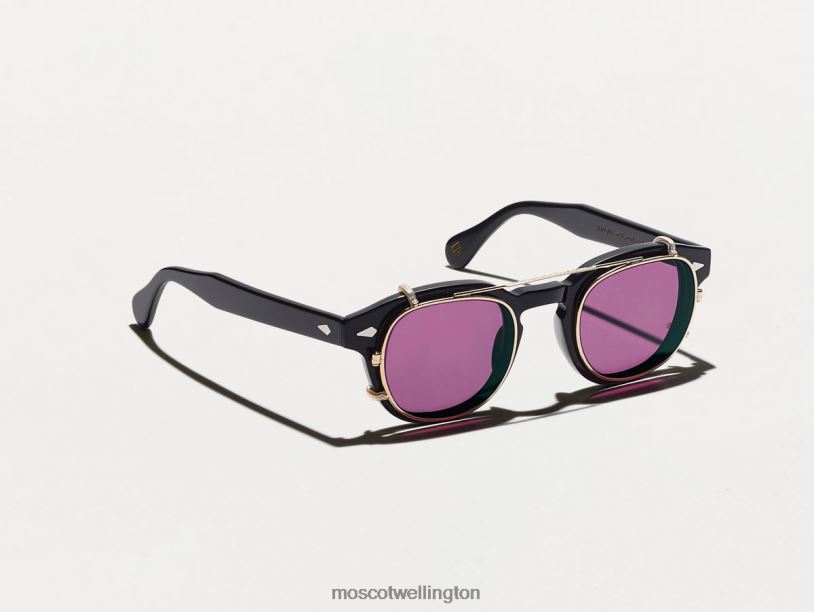 CLIPTOSH GOLD WITH CUSTOM MADE TINTSMoscot Purple Nurple Glasses B600J751