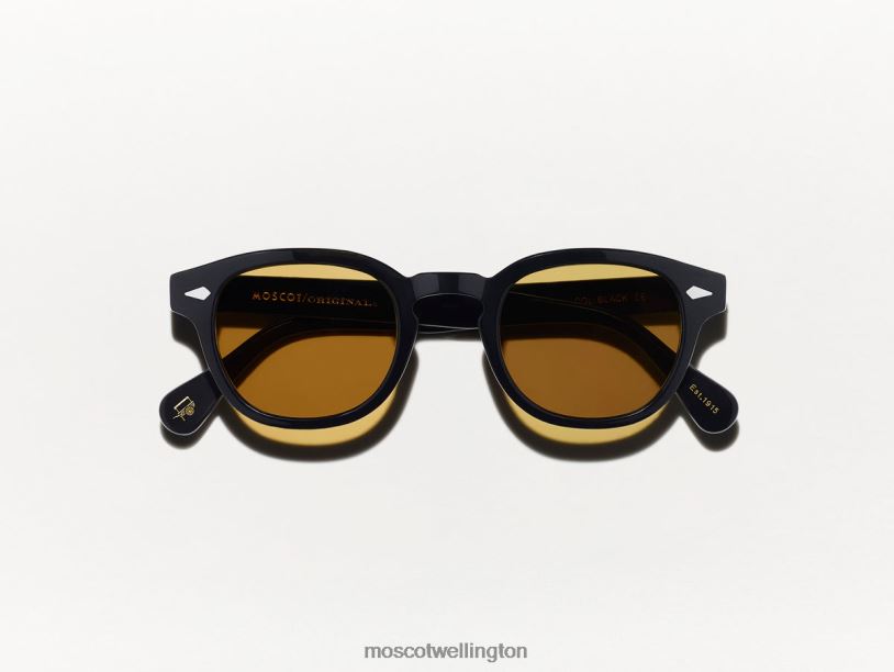 LEMTOSH BLACK WITH CUSTOM MADE TINTSMoscot Amber Glasses B600J661