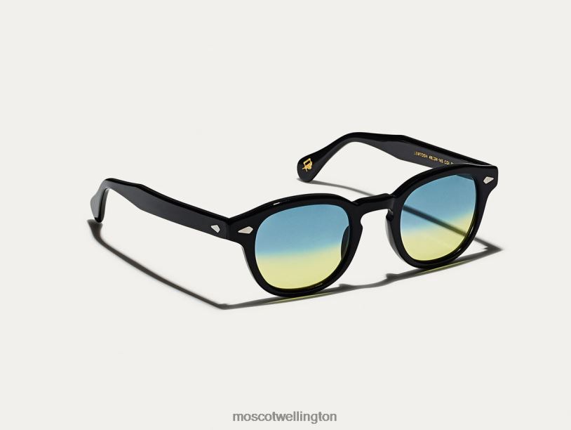 LEMTOSH BLACK WITH CUSTOM MADE TINTSMoscot Aqua Sunrise Glasses B600J658