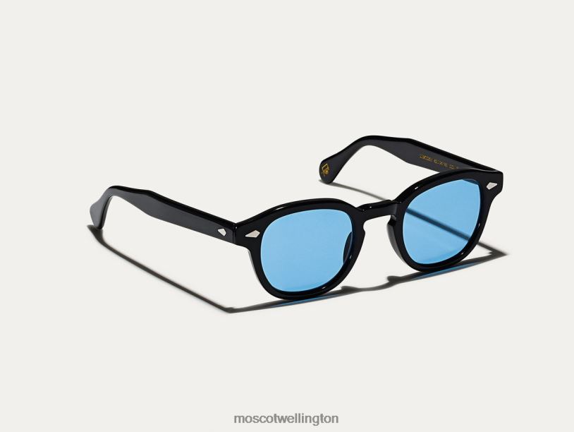 LEMTOSH BLACK WITH CUSTOM MADE TINTSMoscot Celebrity Blue Glasses B600J657