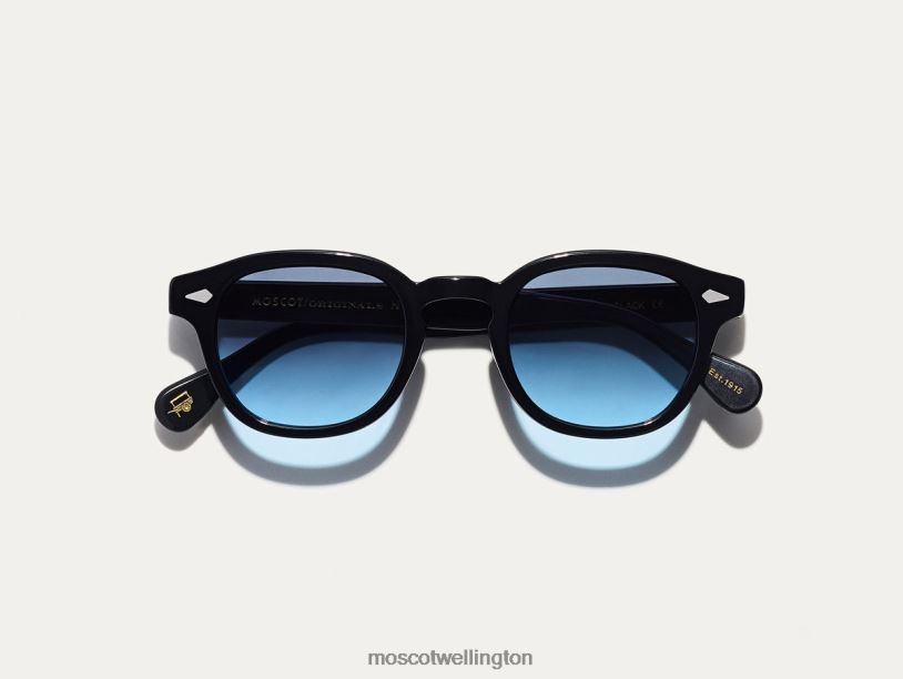 LEMTOSH BLACK WITH CUSTOM MADE TINTSMoscot Denim Blue Glasses B600J651