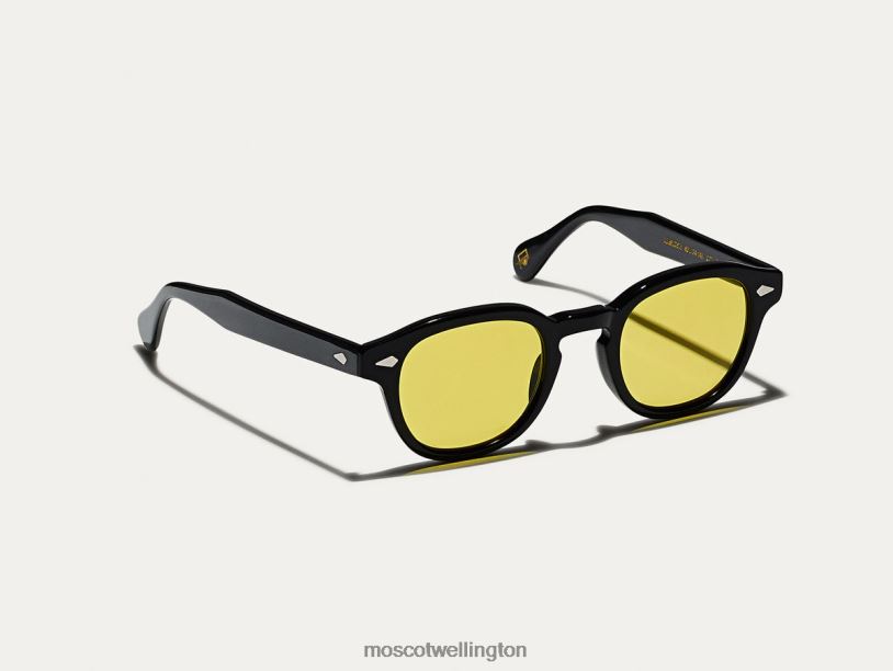 LEMTOSH BLACK WITH CUSTOM MADE TINTSMoscot Mellow Yellow Glasses B600J655