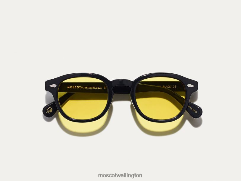 LEMTOSH BLACK WITH CUSTOM MADE TINTSMoscot Mellow Yellow Glasses B600J655