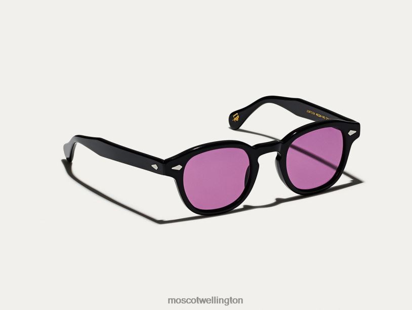 LEMTOSH BLACK WITH CUSTOM MADE TINTSMoscot Purple Nurple Glasses B600J669