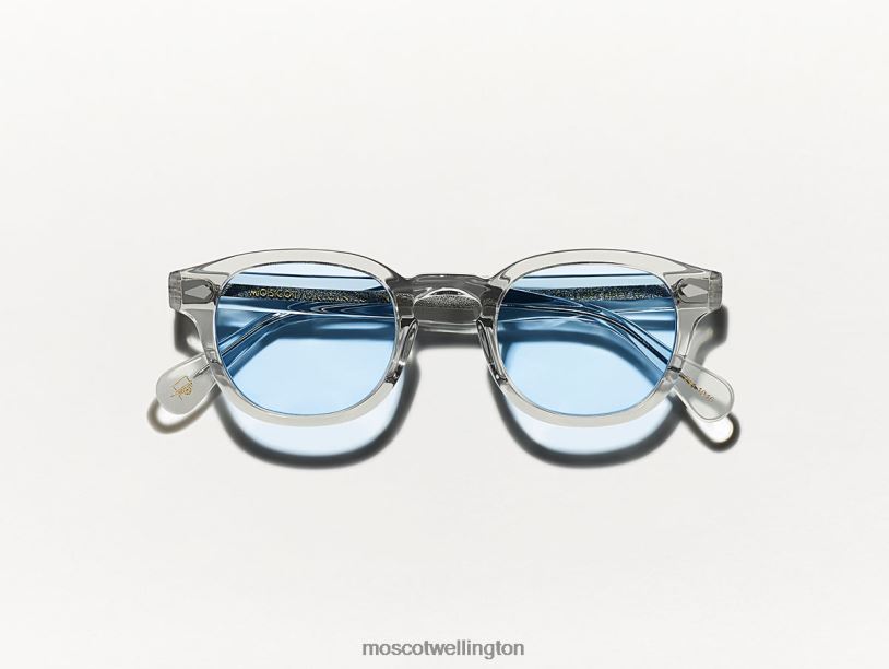 LEMTOSH LIGHT GREY WITH CUSTOM MADE TINTSMoscot Bel Air Blue Glasses B600J709