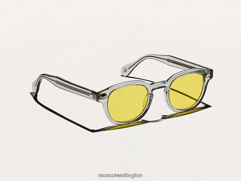 LEMTOSH LIGHT GREY WITH CUSTOM MADE TINTSMoscot Mellow Yellow Glasses B600J721