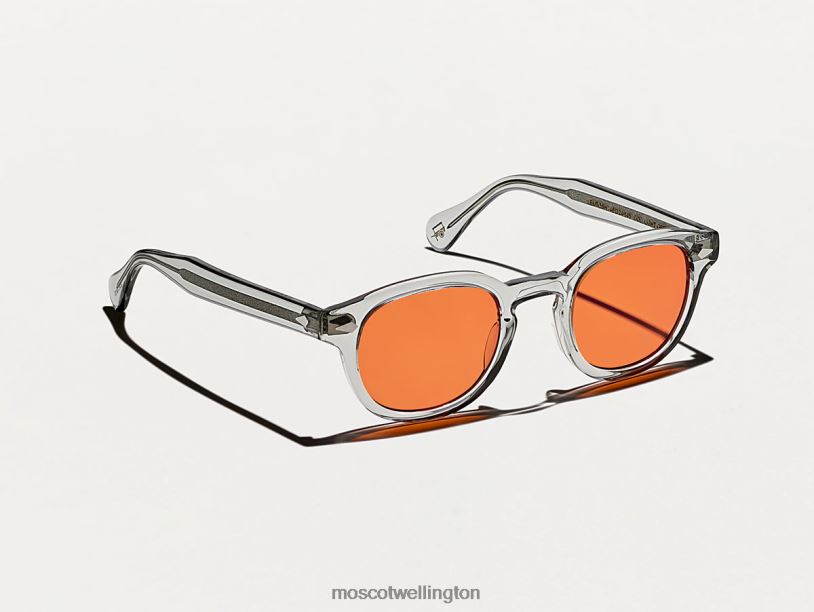 LEMTOSH LIGHT GREY WITH CUSTOM MADE TINTSMoscot Woodstock Orange Glasses B600J723
