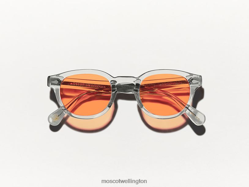 LEMTOSH LIGHT GREY WITH CUSTOM MADE TINTSMoscot Woodstock Orange Glasses B600J723