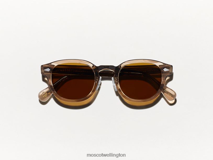 LEMTOSH SUN W/ METAL NOSE PADSMoscot Brown Ash Glasses B600J678