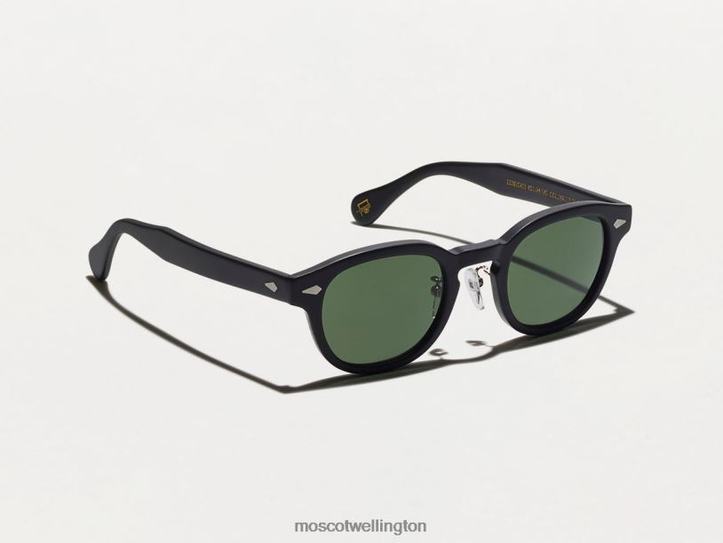 LEMTOSH SUN W/ METAL NOSE PADSMoscot Matte Black Glasses B600J679