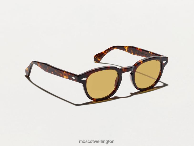 LEMTOSH TORTOISE WITH CUSTOM MADE TINTSMoscot Amber Glasses B600J696