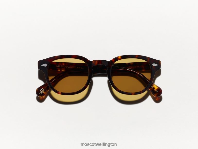 LEMTOSH TORTOISE WITH CUSTOM MADE TINTSMoscot Amber Glasses B600J696