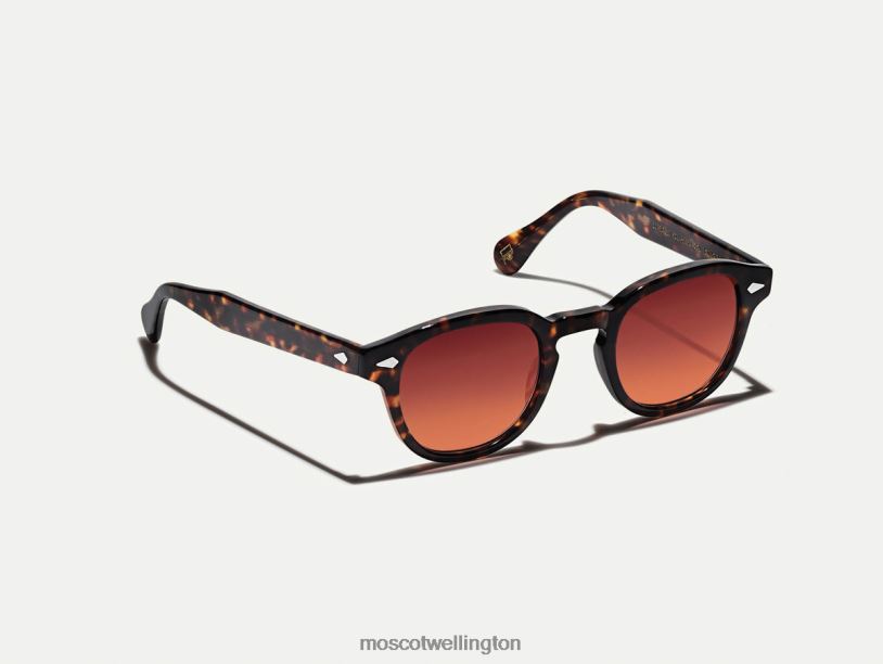 LEMTOSH TORTOISE WITH CUSTOM MADE TINTSMoscot Cabernet Glasses B600J704