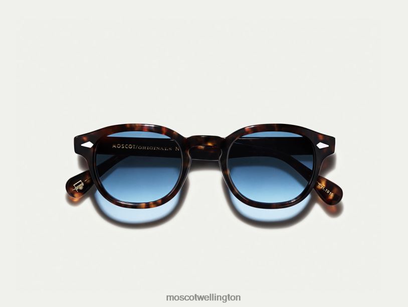 LEMTOSH TORTOISE WITH CUSTOM MADE TINTSMoscot Denim Blue Glasses B600J688
