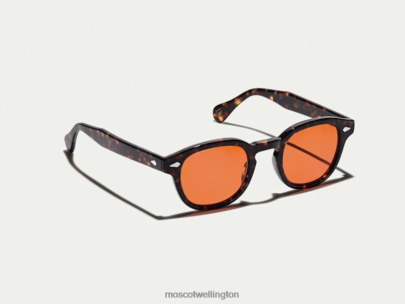 LEMTOSH TORTOISE WITH CUSTOM MADE TINTSMoscot Woodstock Orange Glasses B600J697
